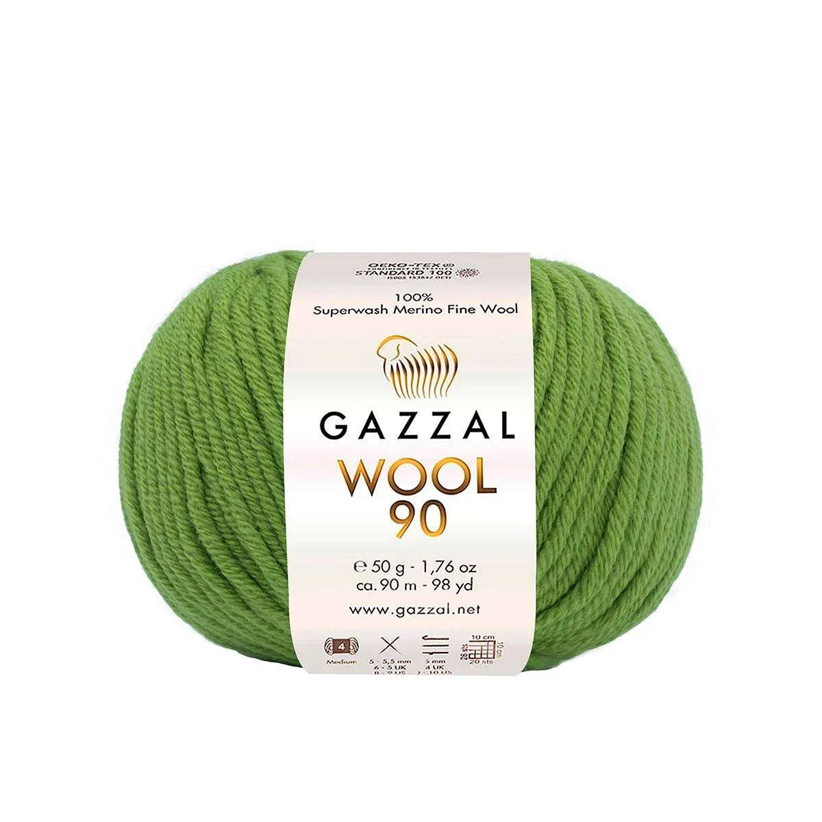 Gazzal Wool 90 Merino Wool