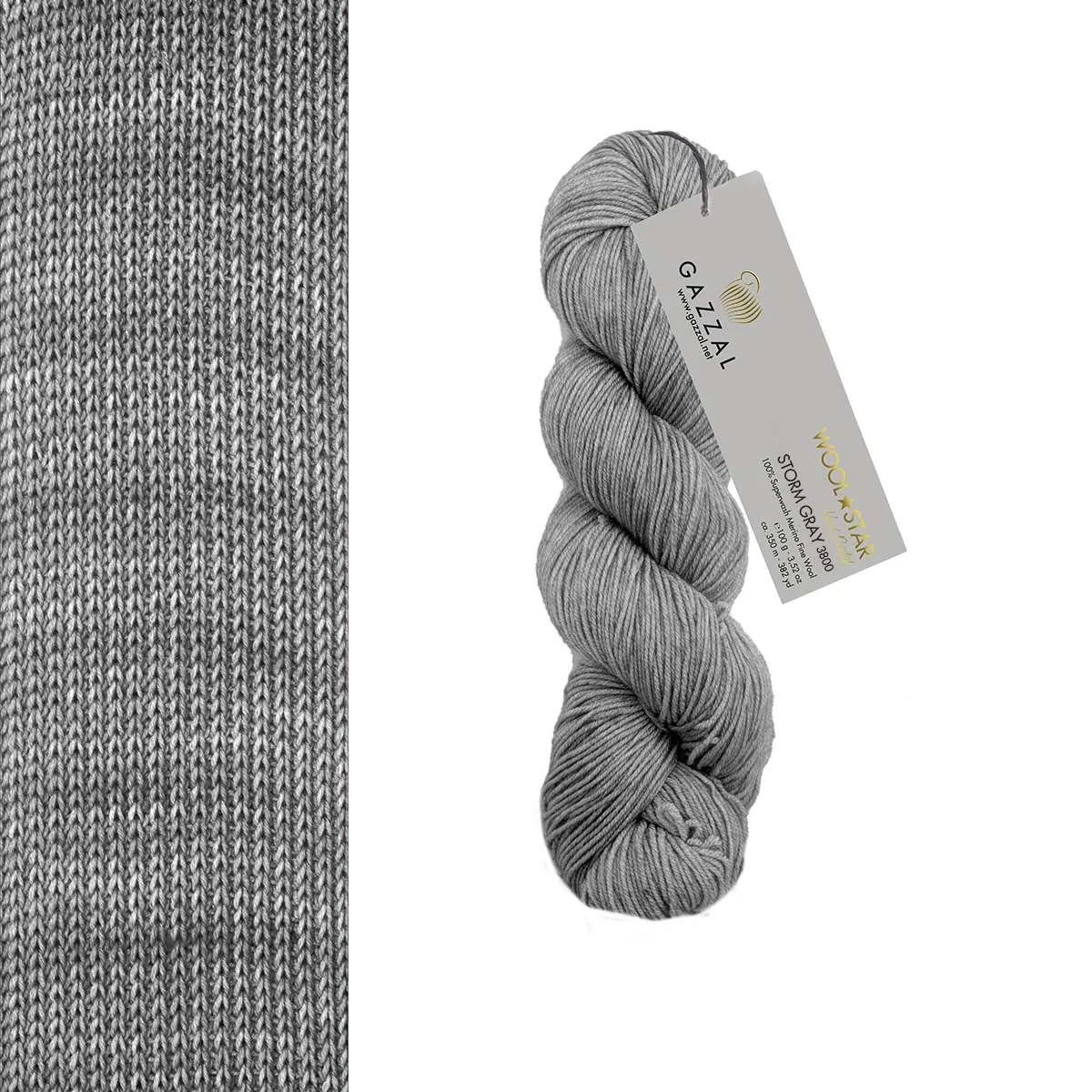 Gazzal Wool Star Hand-Dyed Merino Wool