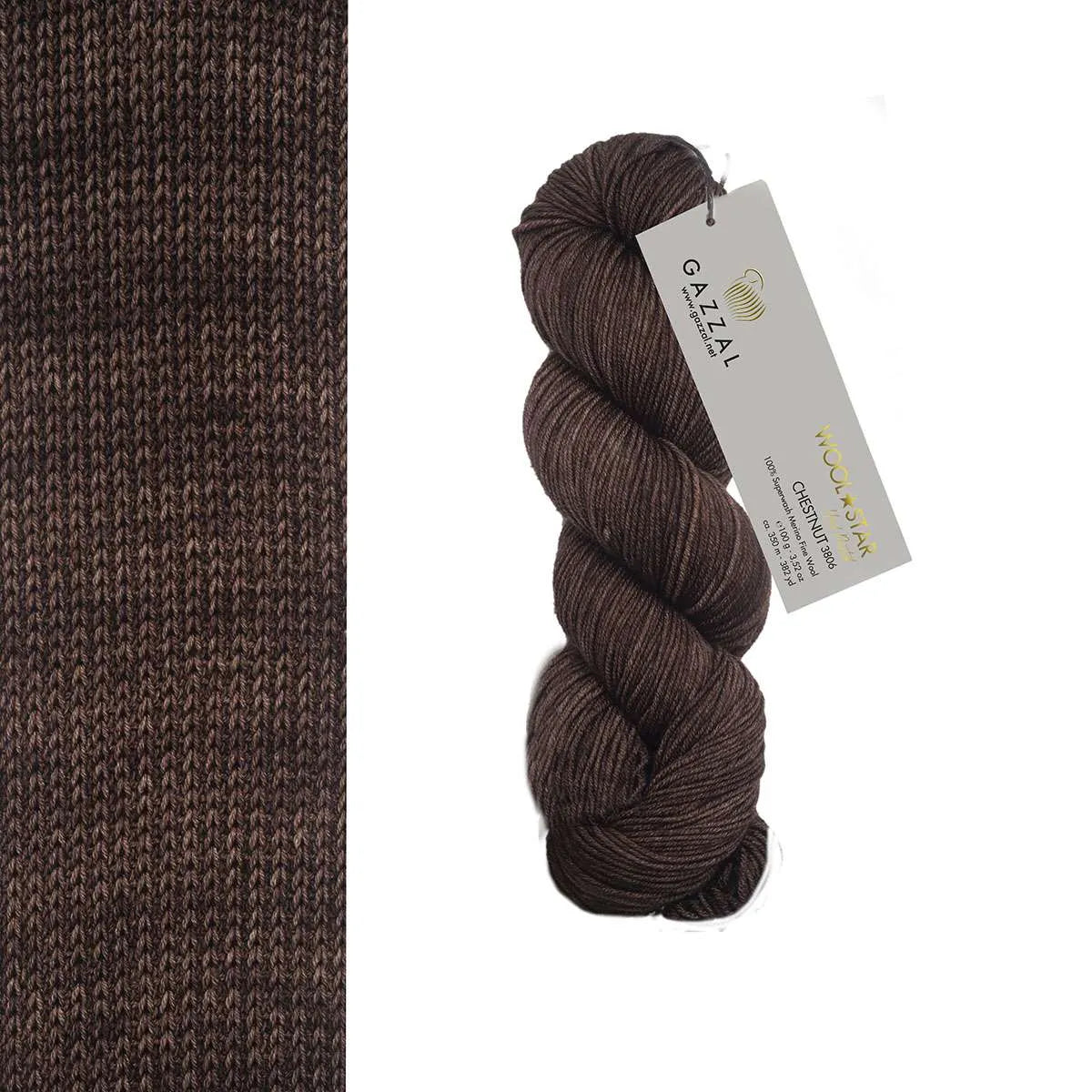 Gazzal Wool Star Hand-Dyed Merino Wool