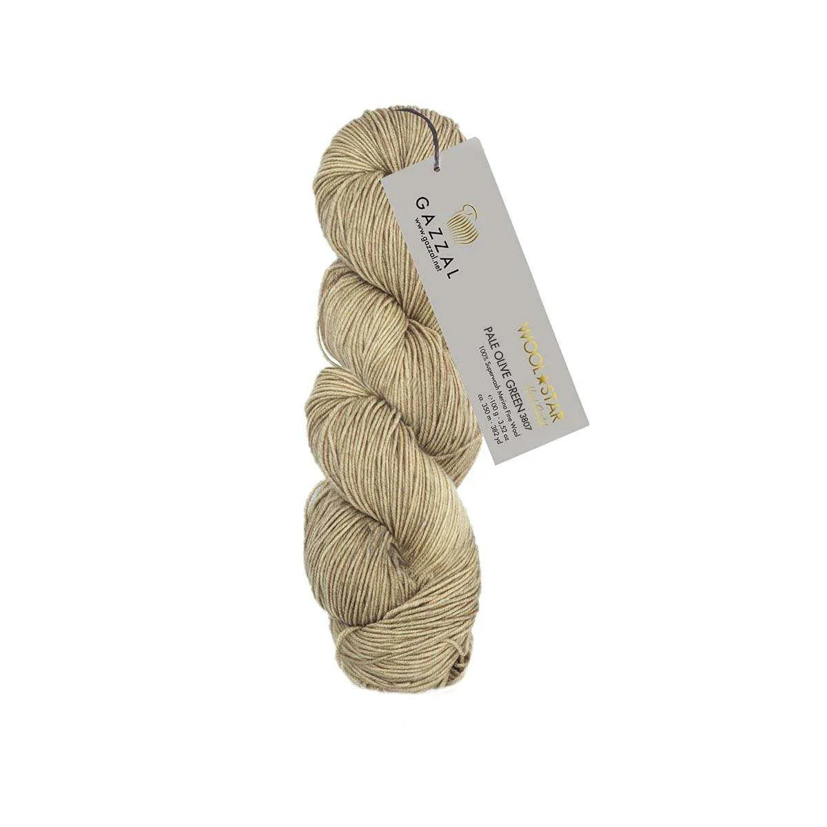 Gazzal Wool Star Hand-Dyed Merino Wool