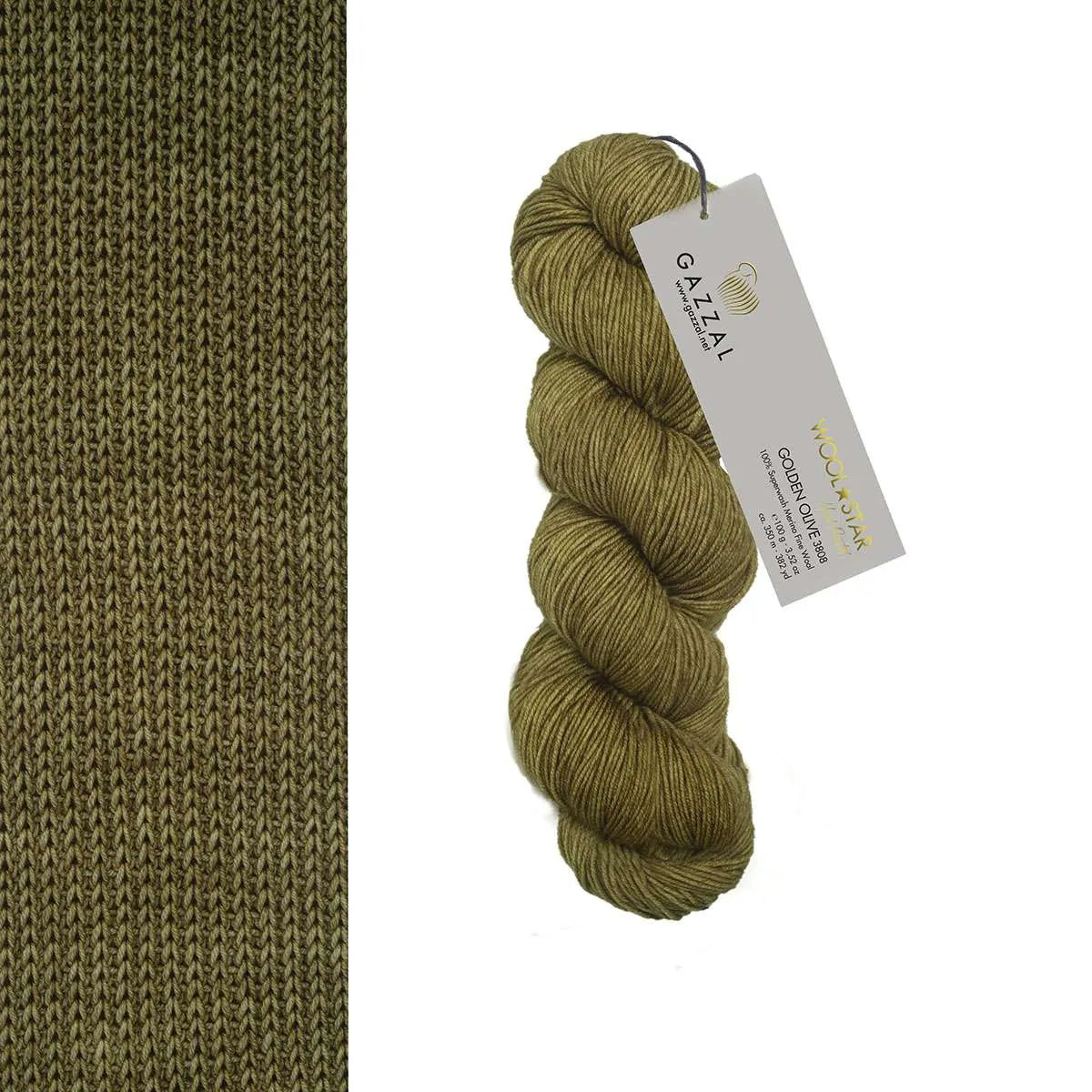 Gazzal Wool Star Hand-Dyed Merino Wool