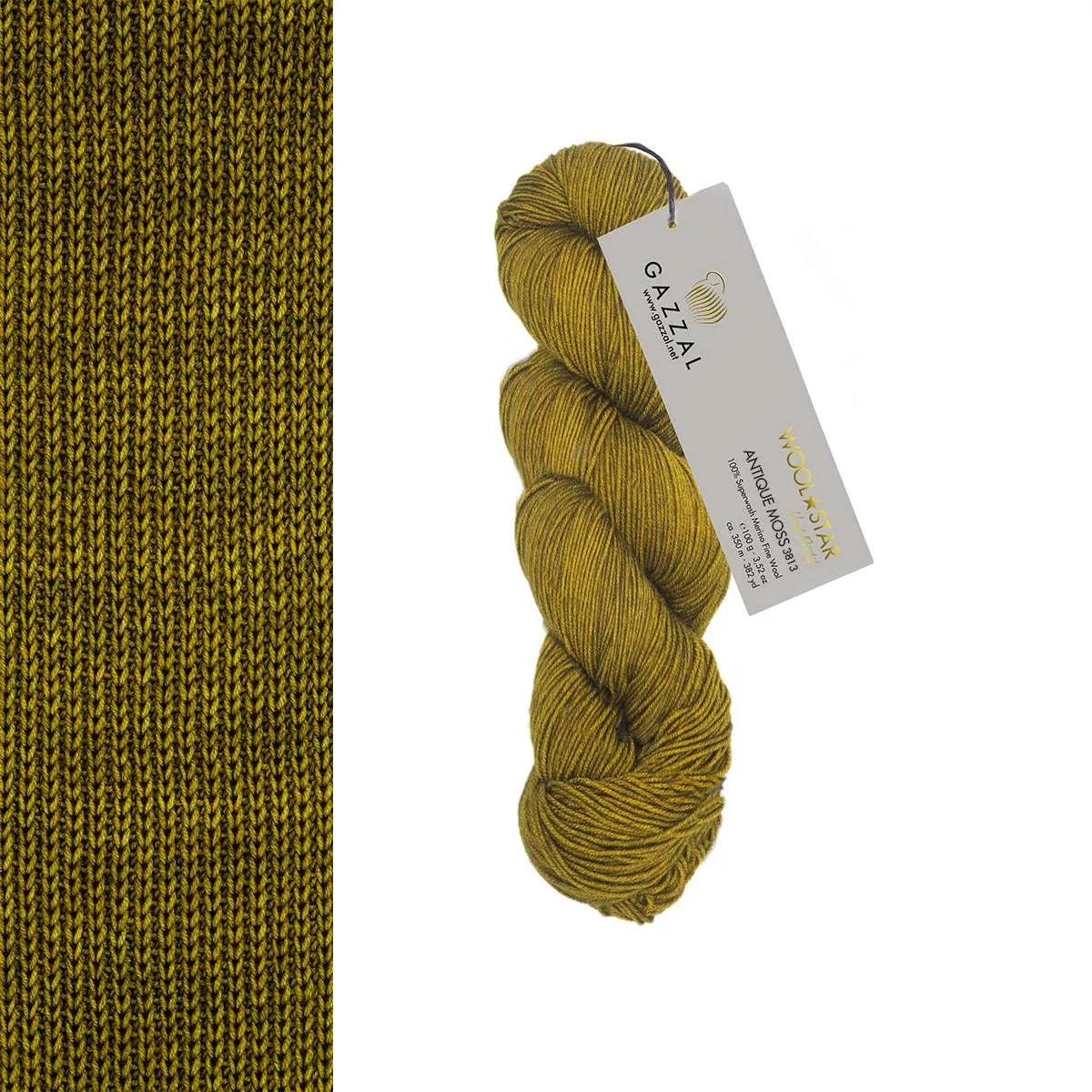 Gazzal Wool Star Hand-Dyed Merino Wool