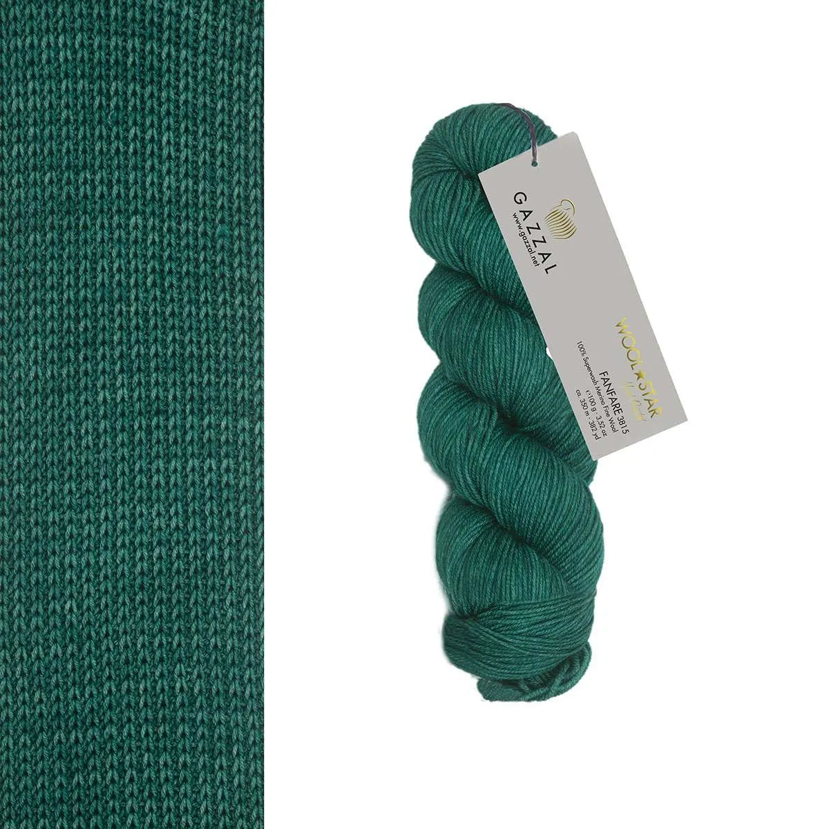 Gazzal Wool Star Hand-Dyed Merino Wool