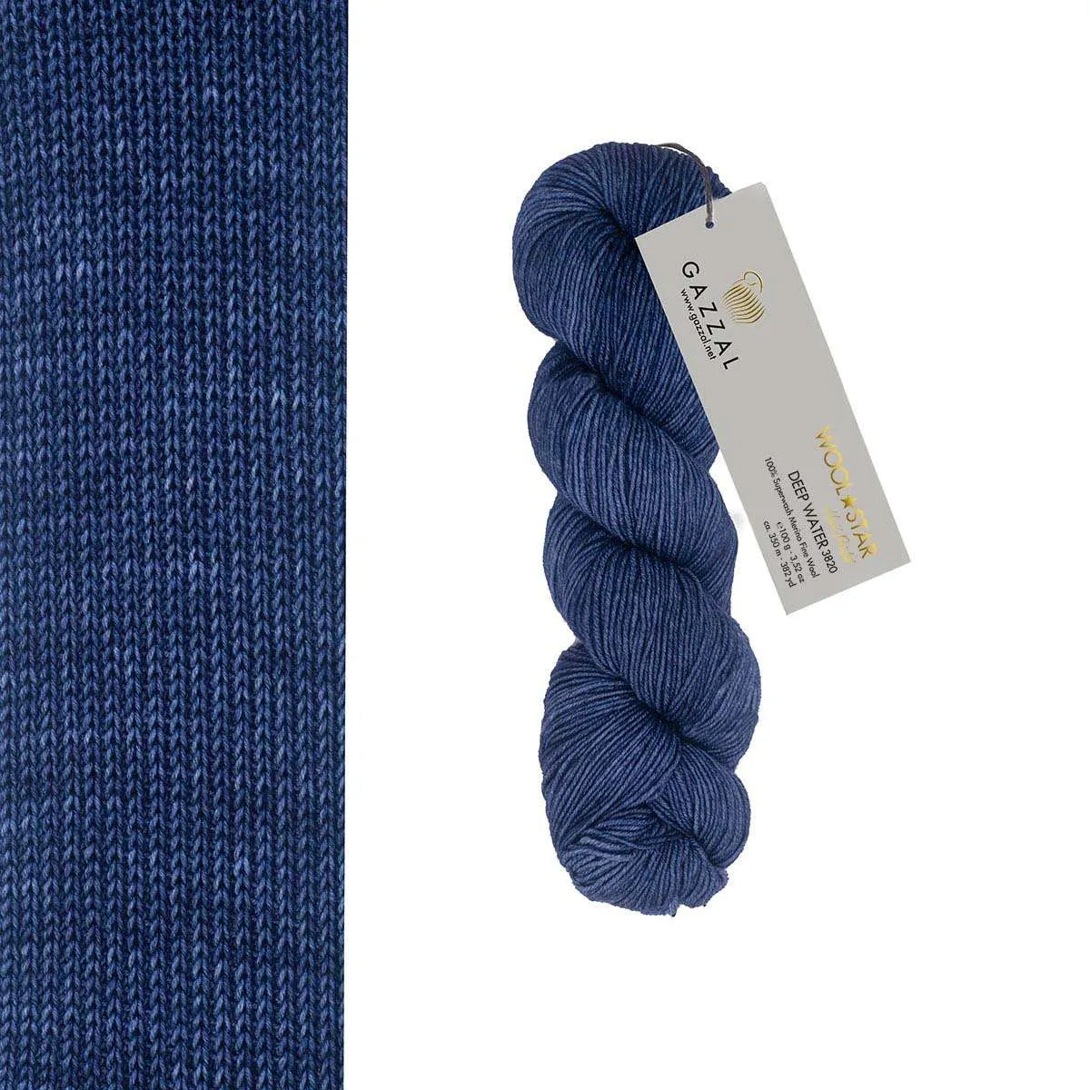 Gazzal Wool Star Hand-Dyed Merino Wool