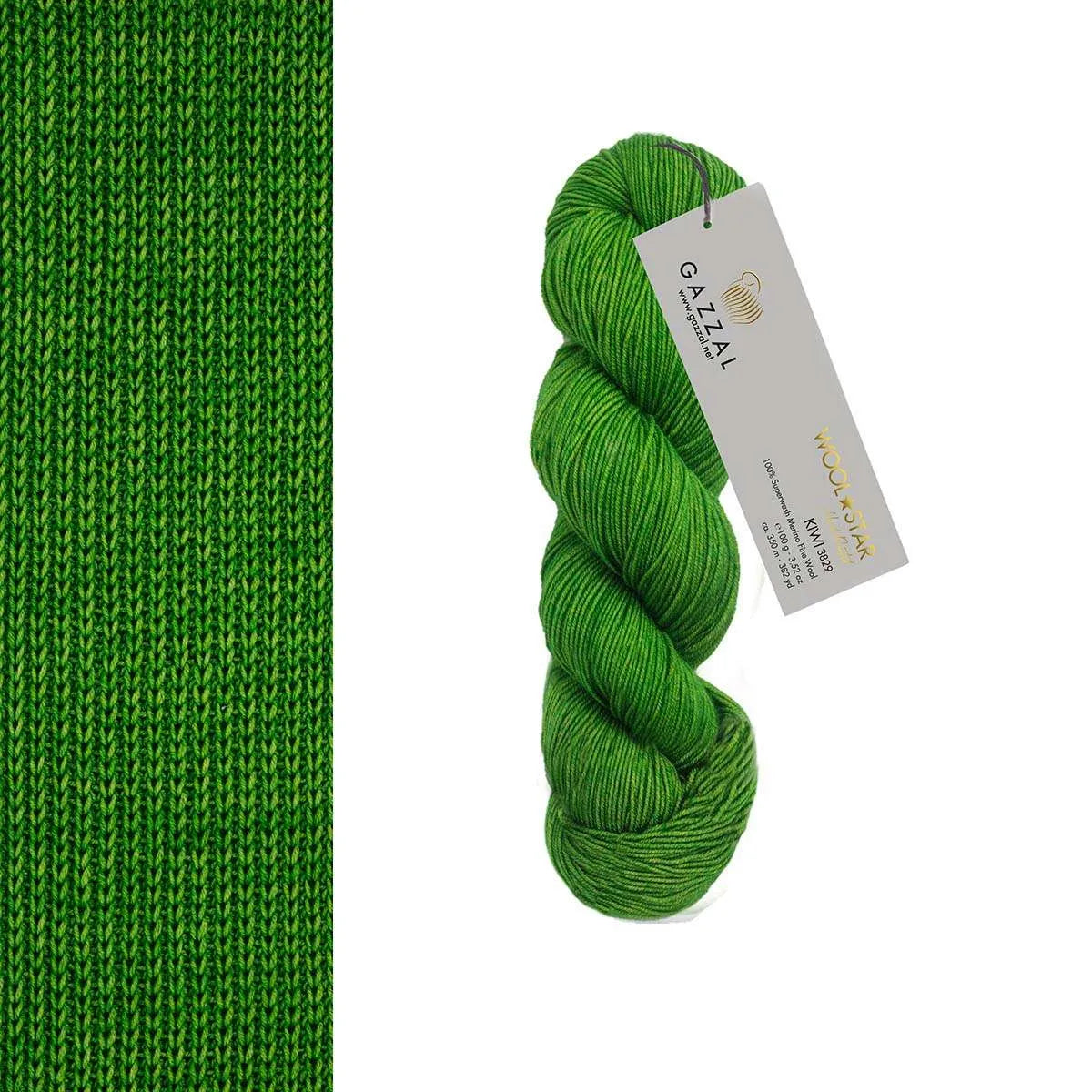 Gazzal Wool Star Hand-Dyed Merino Wool