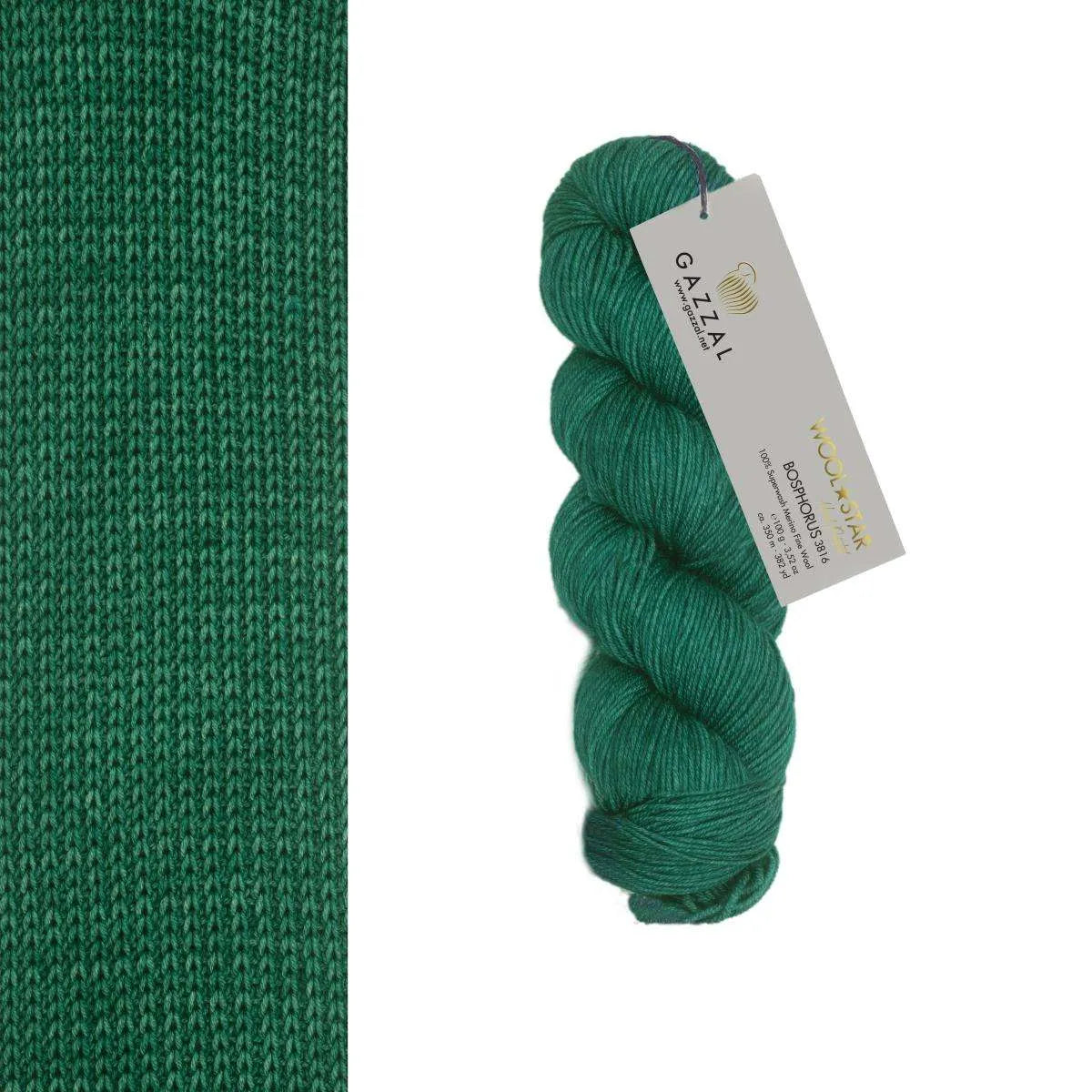 Gazzal Wool Star Hand-Dyed Merino Wool