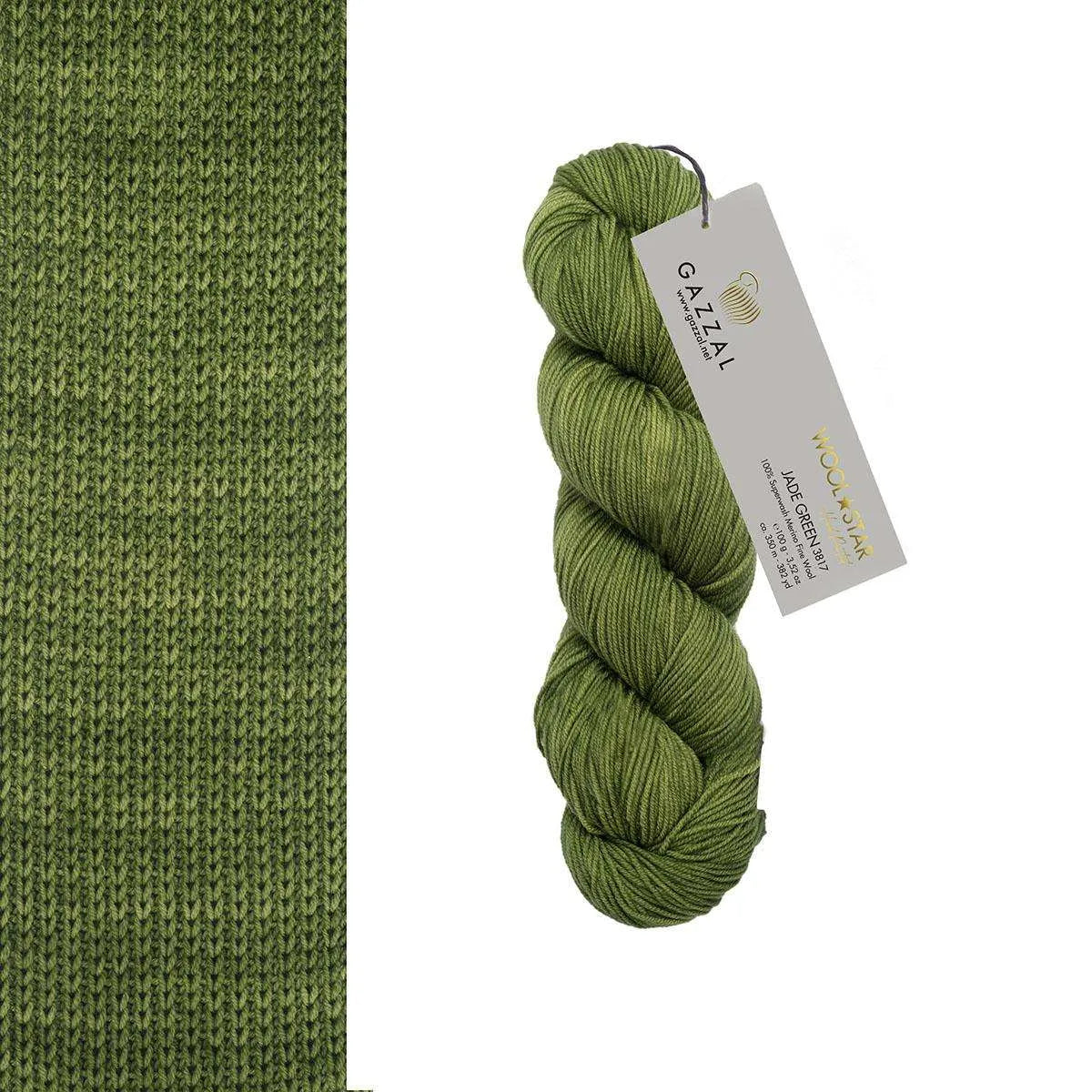 Gazzal Wool Star Hand-Dyed Merino Wool