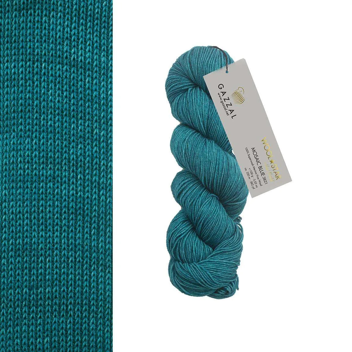 Gazzal Wool Star Hand-Dyed Merino Wool