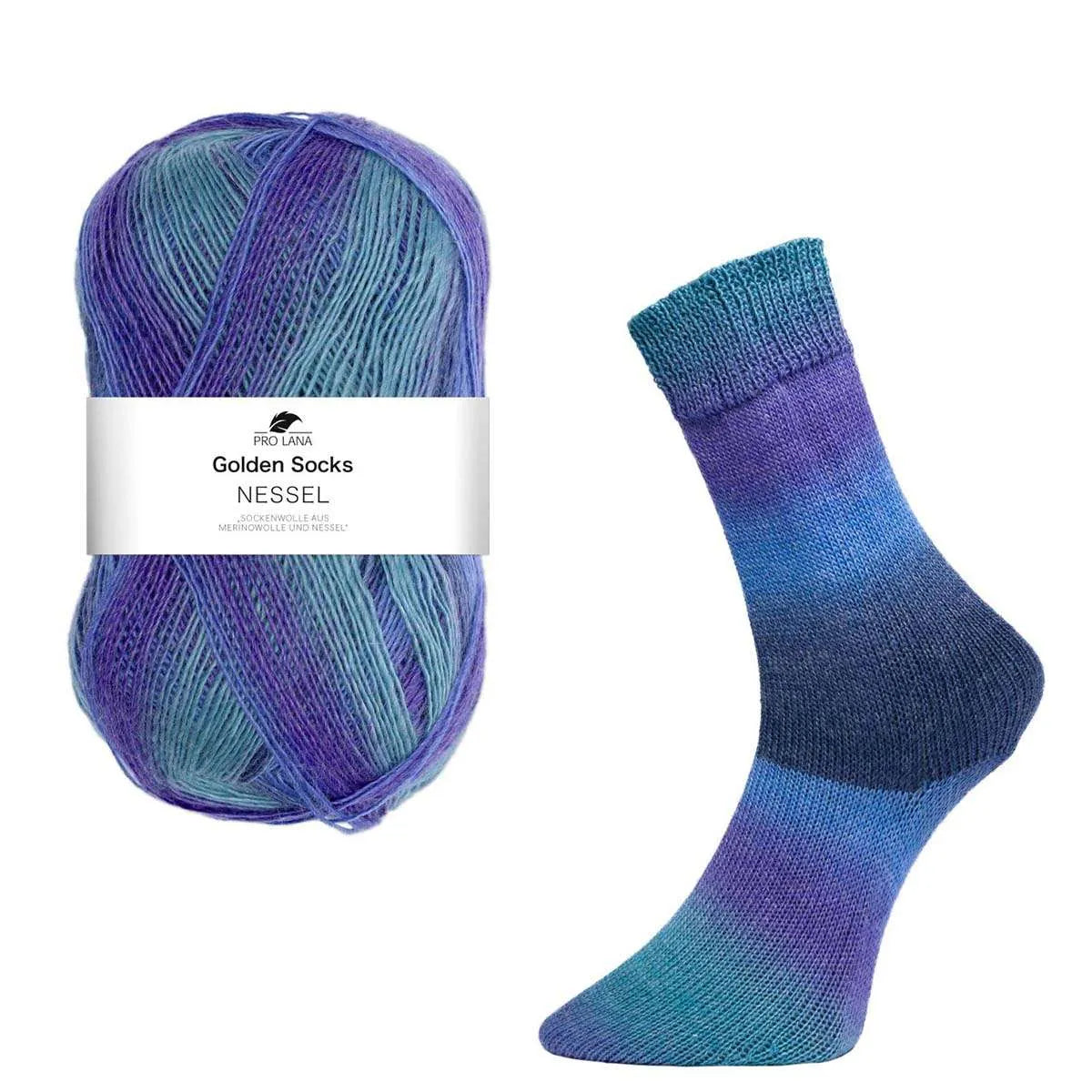 Pro Lana Sock Wool Golden Socks Nettle