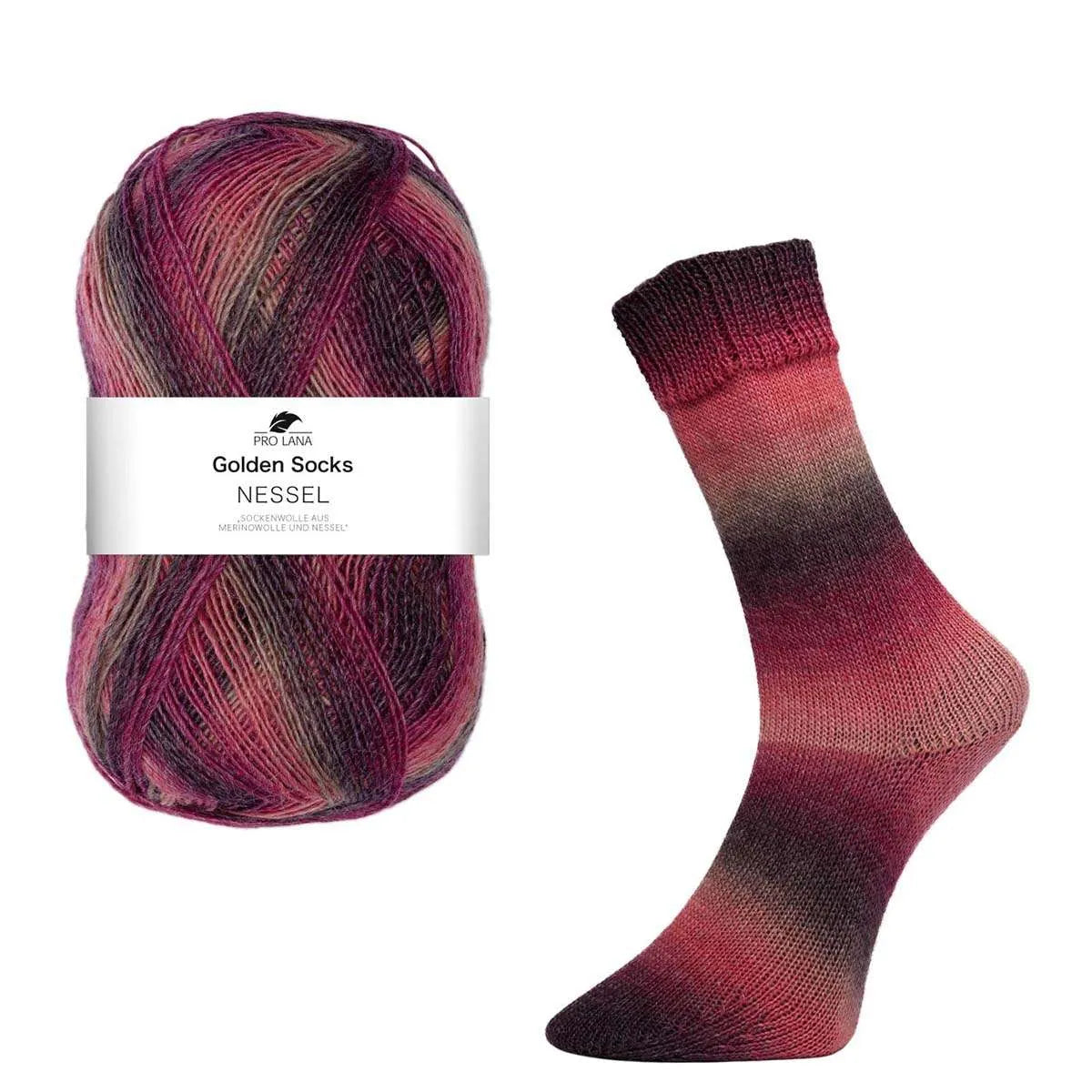 Pro Lana Sock Wool Golden Socks Nettle