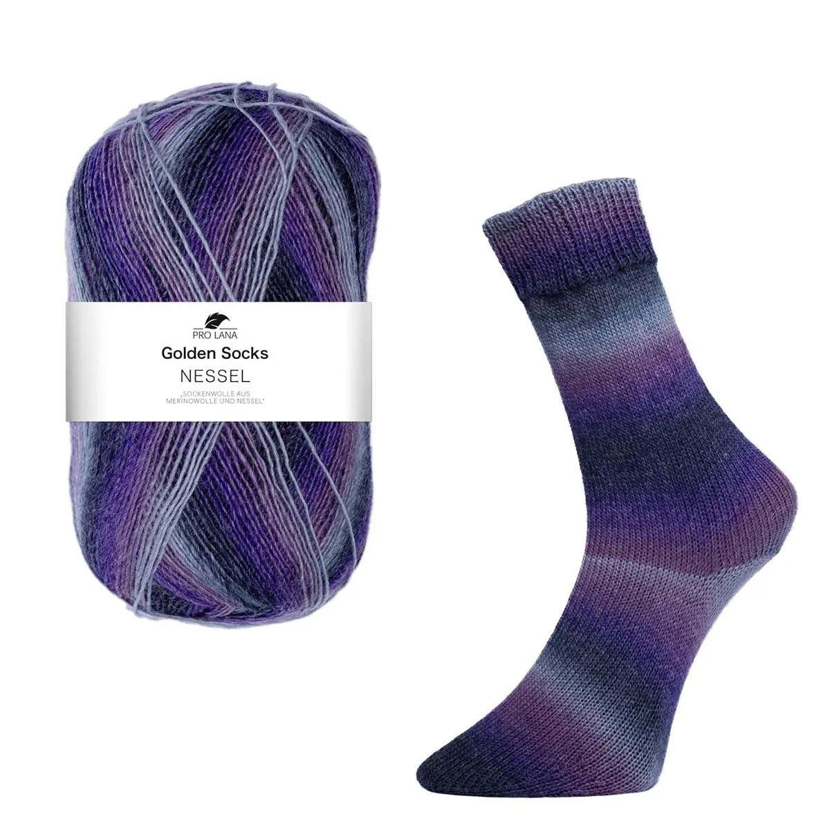 Pro Lana Sock Wool Golden Socks Nettle