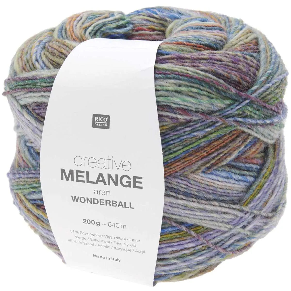 Rico Design Creative Melange Aran Wonderball 200g