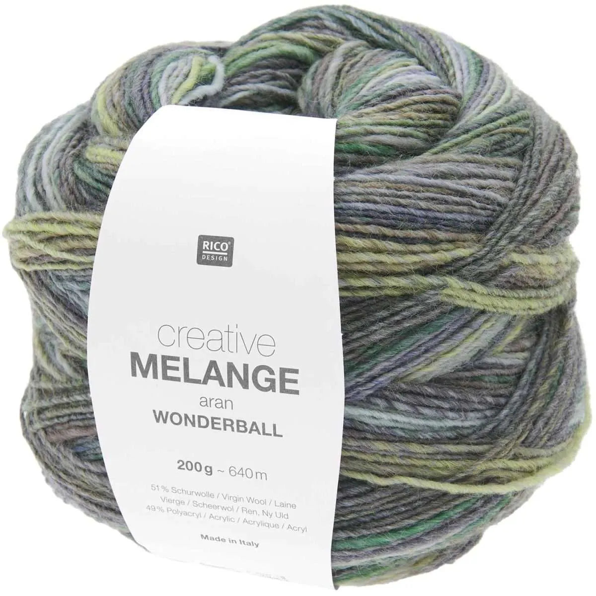 Rico Design Creative Melange Aran Wonderball 200g