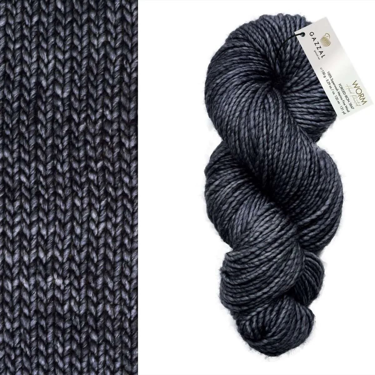 Gazzal Worm Merino Wool