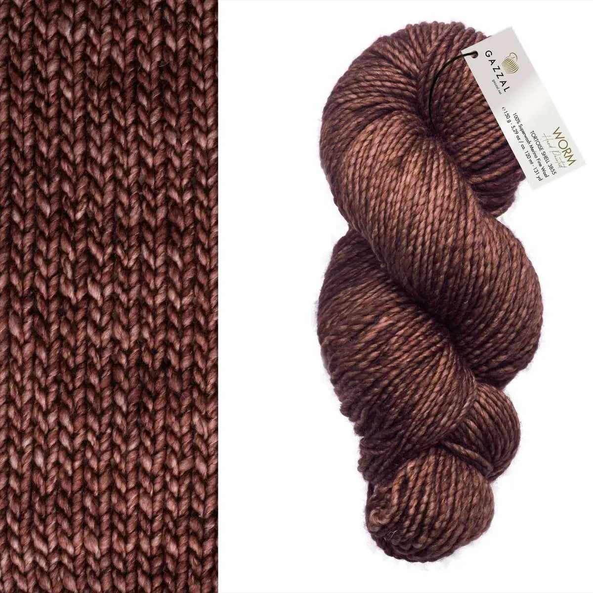 Gazzal Worm Merino Wool