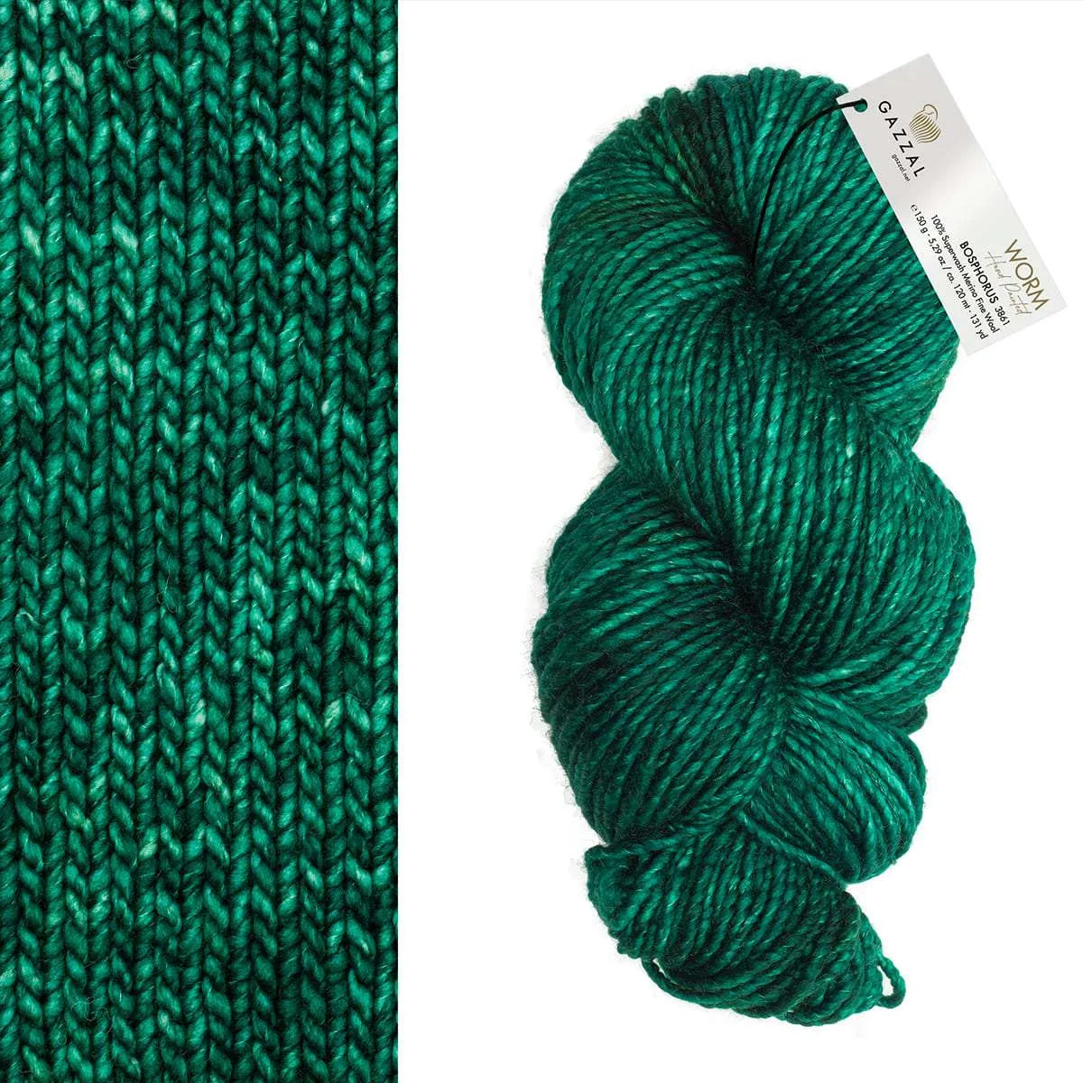 Gazzal Worm Merino Wool