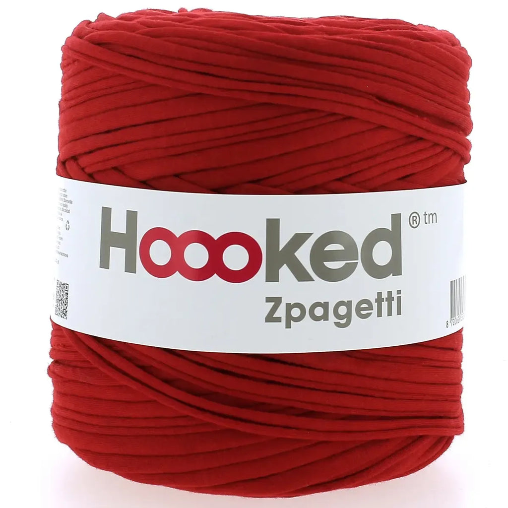 Zpagetti Cotton Yarn Red Rose