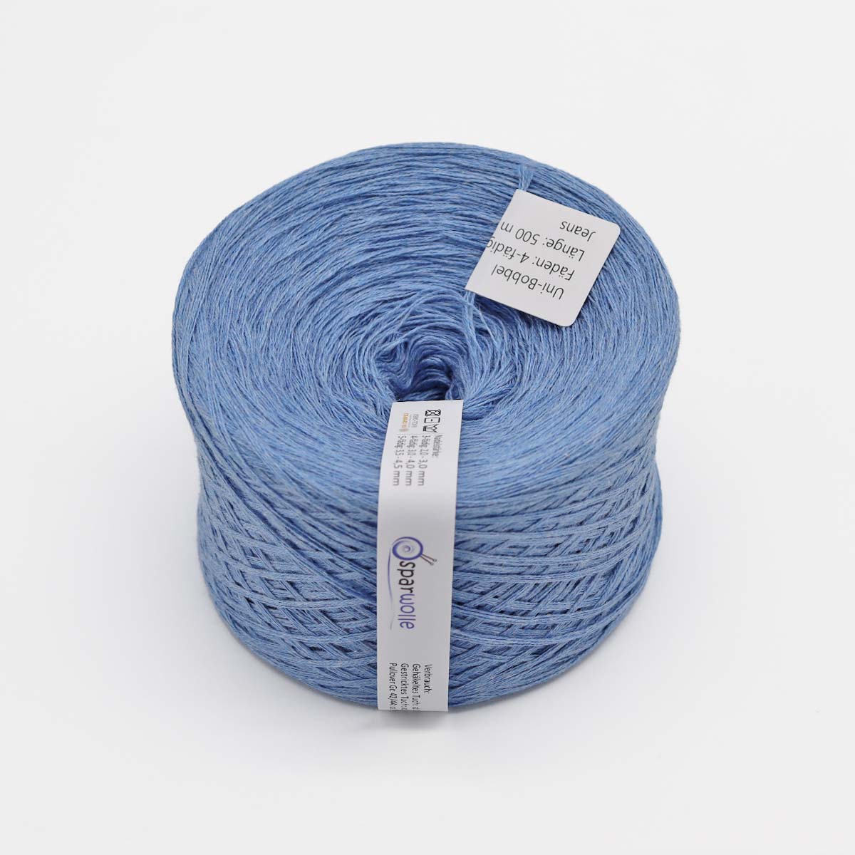 Uni-Bobbel 50% Baumwolle
