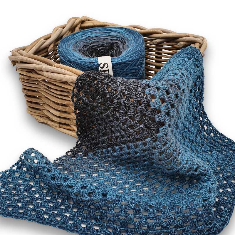 Bobbel Farbverlaufsgarn, Originals, 50% Baumwolle