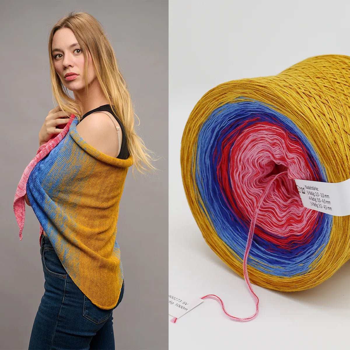 Gradient Cake Yarn, Normal