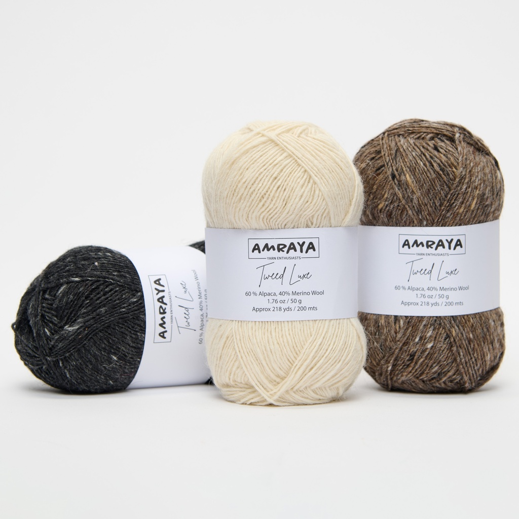 Tweed Luxe Alpaca Merino Mix