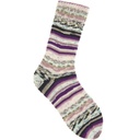 Socks Neon Fair Isle 4-fädig