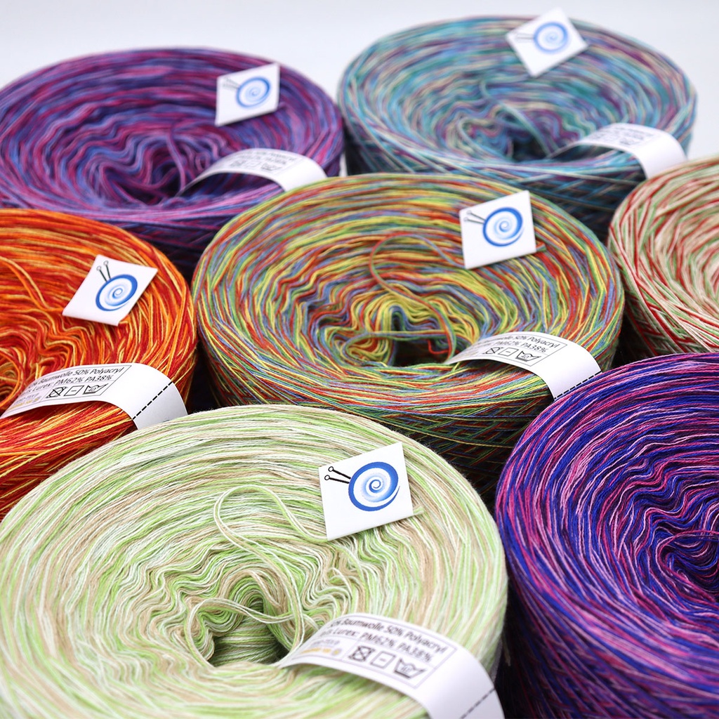 Bobbel Twister 50% Cotton 4-Strands