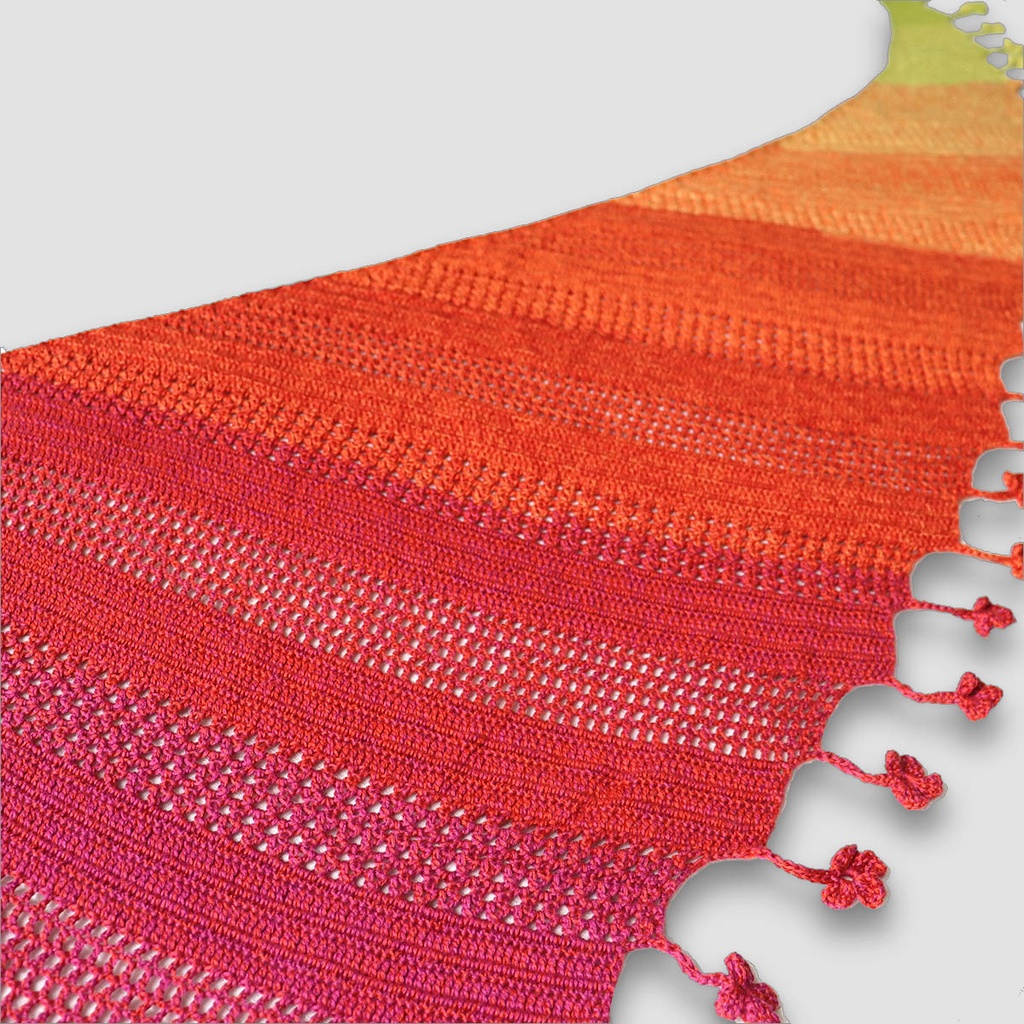 Häkeltuch ''Dragon Wing'' Anleitung