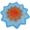 SparWolle Häkeldecke Round Star Anleitung