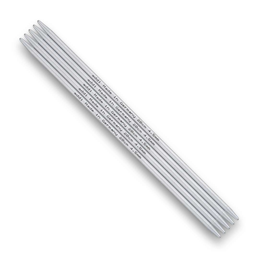 Addi Strumpfstricknadeln, Aluminium