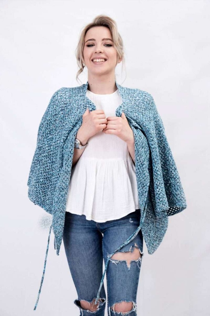 SparWolle Hexagon Cardigan “Relax” Anleitung