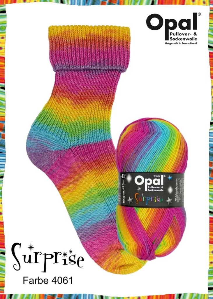 Opal Surprise Pullover & Sockenwolle