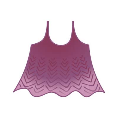 Mulberry Summer Top Tunesisches Häkelset