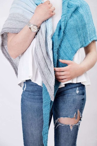 [AN-1900009] SparWolle Stricktuch "Stripes"Anleitung