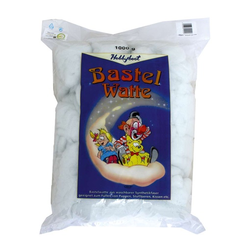 Bastelwatte, Füllwatte weiss