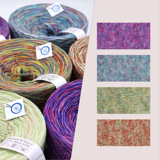 Bobbel Twister 50% Cotton 4-Strands