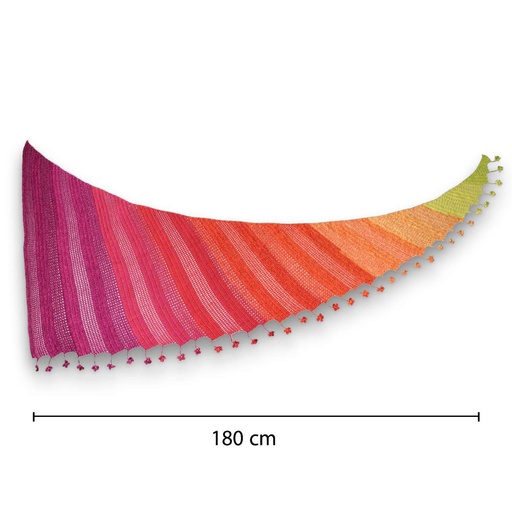 [AN-1900023] Häkeltuch ''Dragon Wing'' Anleitung