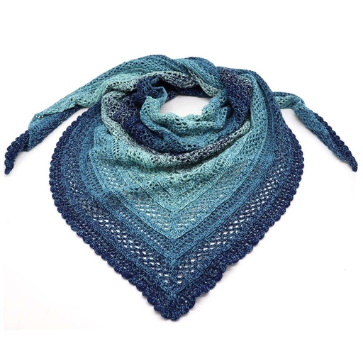 [AN-1900027] Crochet shawl "Serenity" pattern