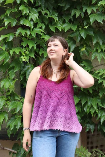 Mulberry Summer Top Tunesisches Häkelset